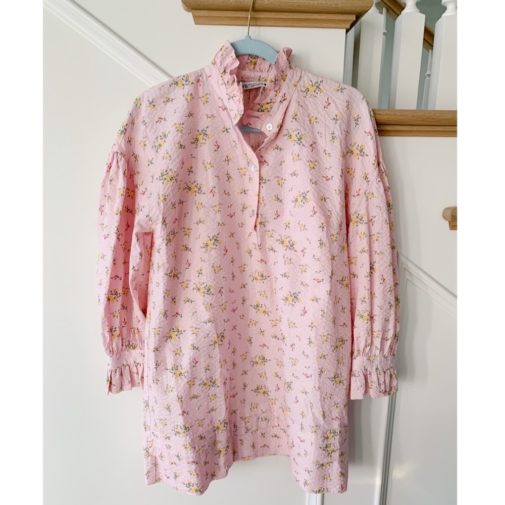 Zara floral dress